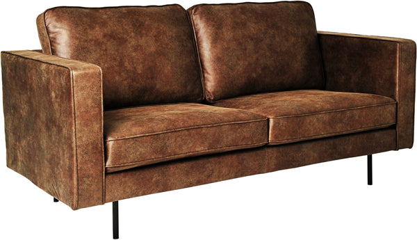 Texas 2,5-sits soffa mörkbrun