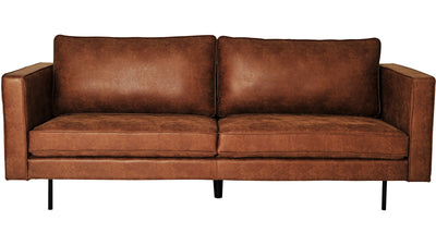 Texas 3-sits soffa cognac