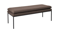 Troville sittbänk brun