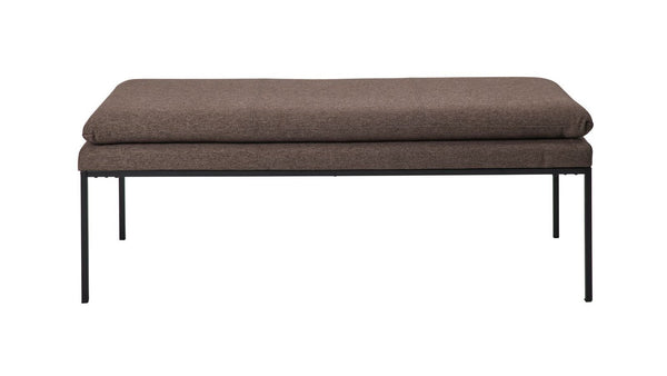 Troville sittbänk brun