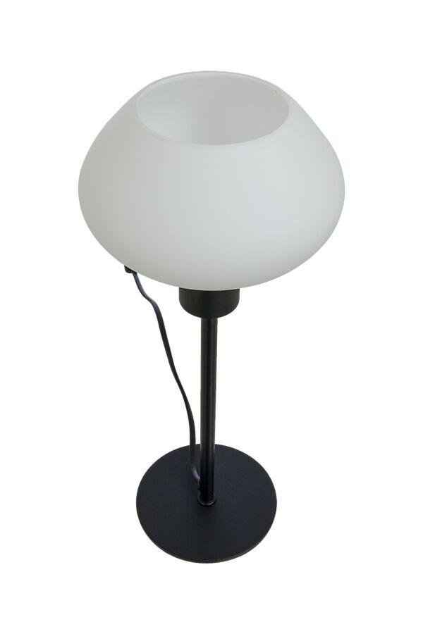 Bell bordlampa hög svart/vit