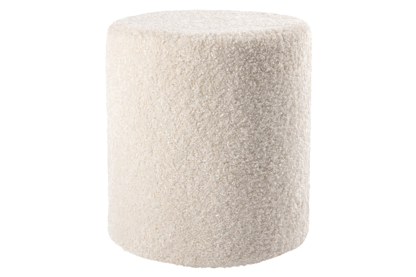 Shaun puff vit Ø40 cm