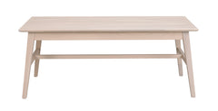 Filippa soffbord 130x70 vitpigmenterad ek
