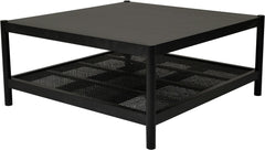 Raffels soffbord svart 90x90