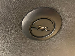 Winfield 3-sits reclinersoffa med el tyg grå