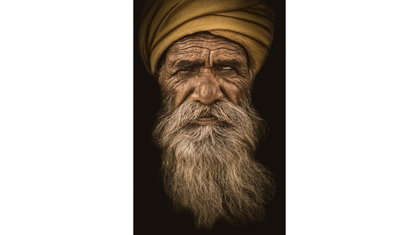 Tavla In a world of blind people 120x80 cm