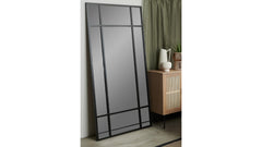 Manhattan spegel 200x100 cm svart