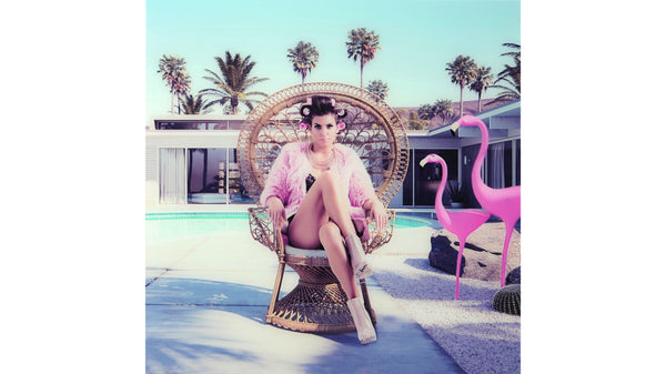 Tavla Art Deco Pool 120x120 cm