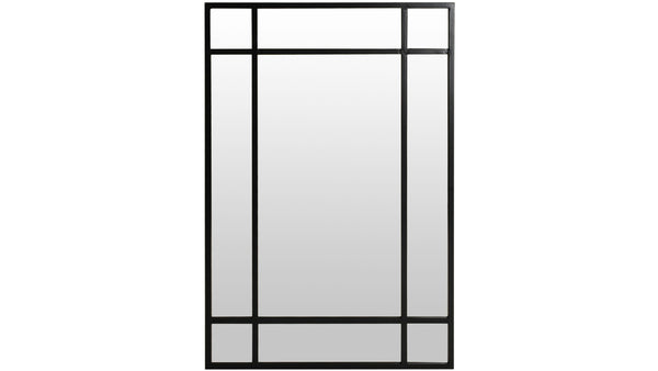 Manhattan spegel 80x120 cm svart