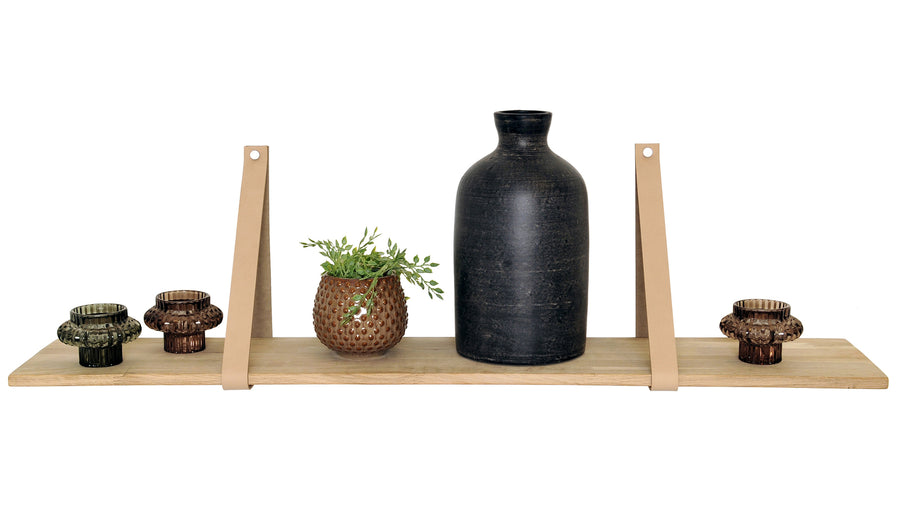 Frikk vägghylla vitoljad ek