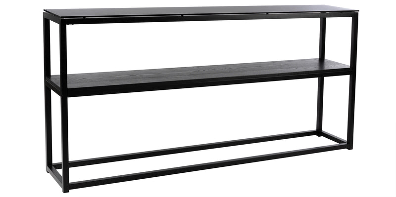 Ricardo konsolbord gråtonad/glas