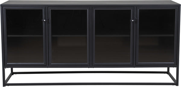 Riff sideboard svart metall industrilook