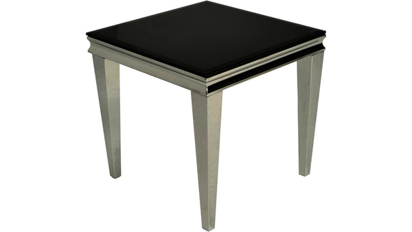 Genova sidobord svart 60x60 cm