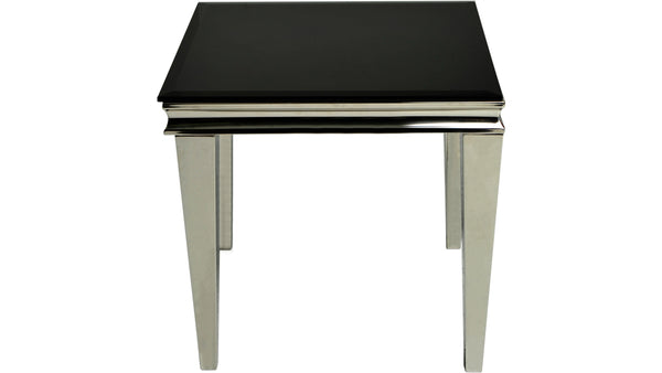 Genova sidobord svart 60x60 cm