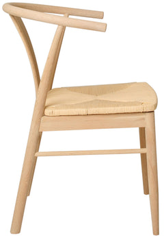 Chiba matstol vitpigm.ek/natur 2-pack