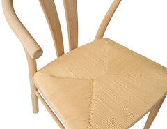 Chiba matstol vitpigm.ek/natur 2-pack