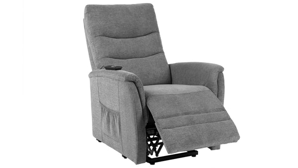 Dell reclinerfåtölj med lift-up el grå