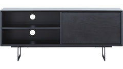 Vision mediabänk svart 120x42 cm