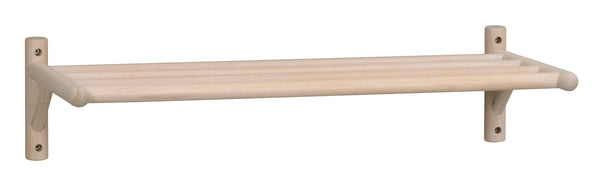 Milford skohylla 80 vitpigmenterad ek