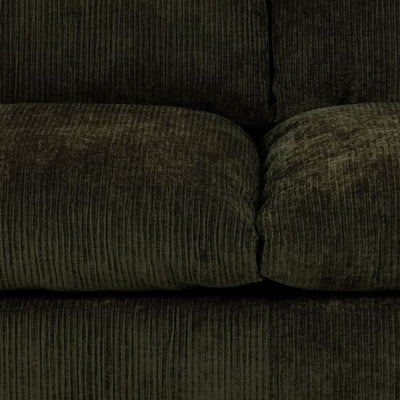 Steeton 3-sits soffa tyg olivgrön