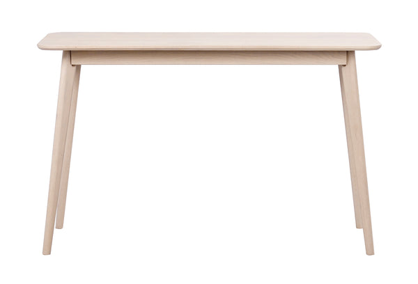 Yumi avlastn.bord/skrivbord vitpigmenterad ek