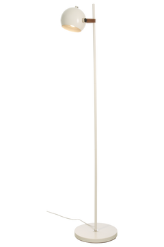 Bow golvlampa 1-arm vit