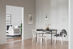 Carmen stol vitpigmenterad 2-pack