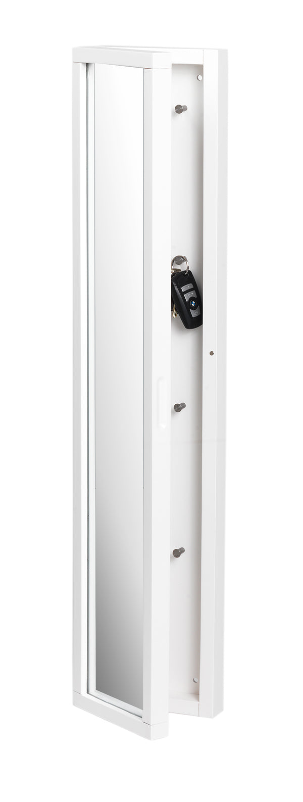 Confetti nyckelskåp vit