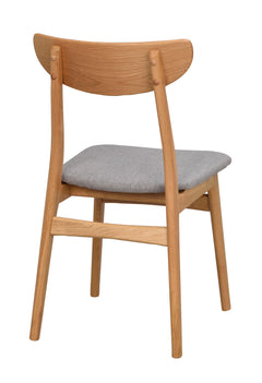 Rodham stol ek/ljusgrått 2-pack