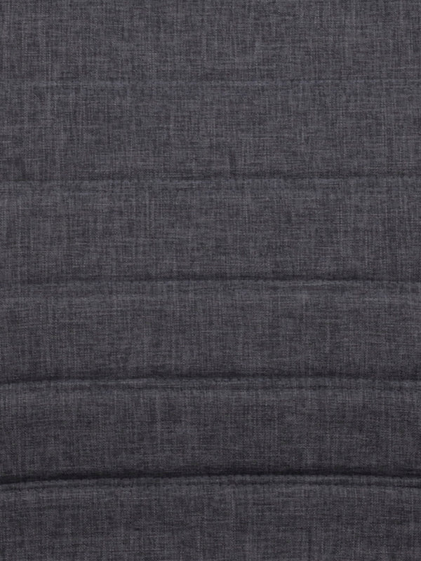 Gracy stol tyg mörkgrå/svartbetsad ek 2-pack