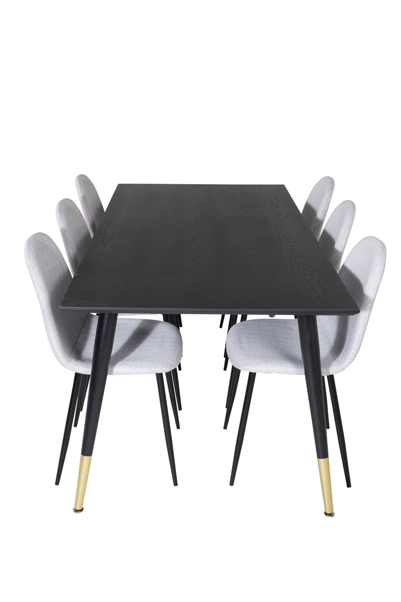 Matbordet Dipp och stolarna Polar