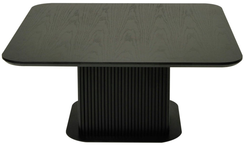 Stavern soffbord svart 100x100 cm
