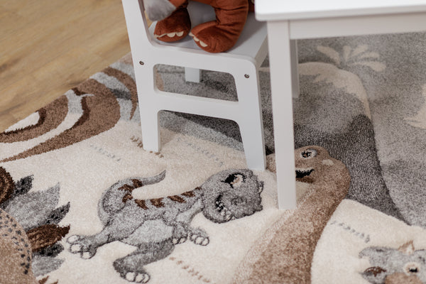 Atlas Jurassic Grå/Natur 140*200