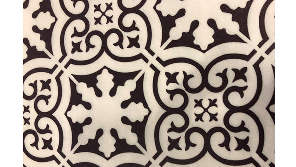 Troya soffbord svart/vit 120x58 cm