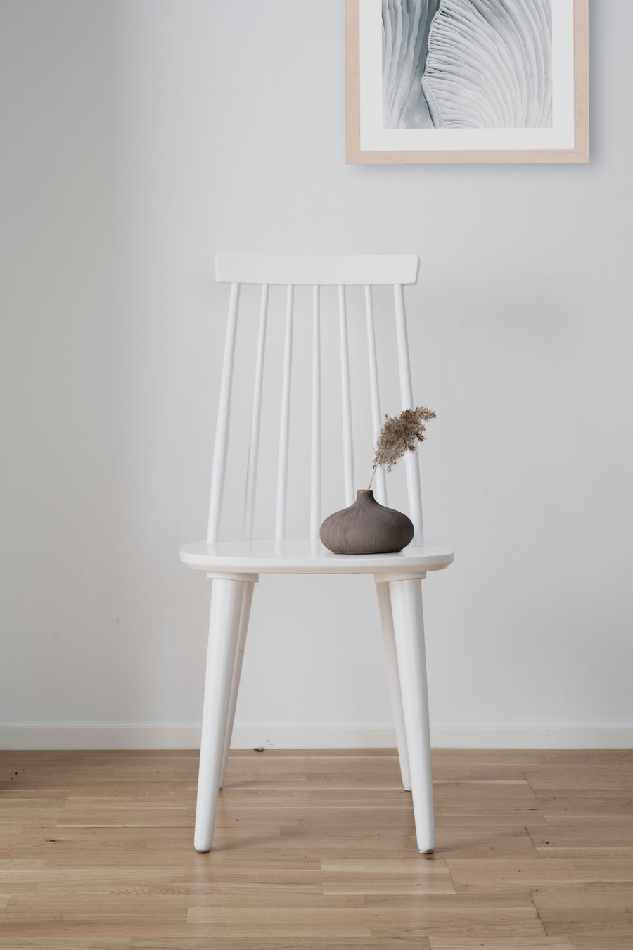 Lotta pinnstol vit 4-pack