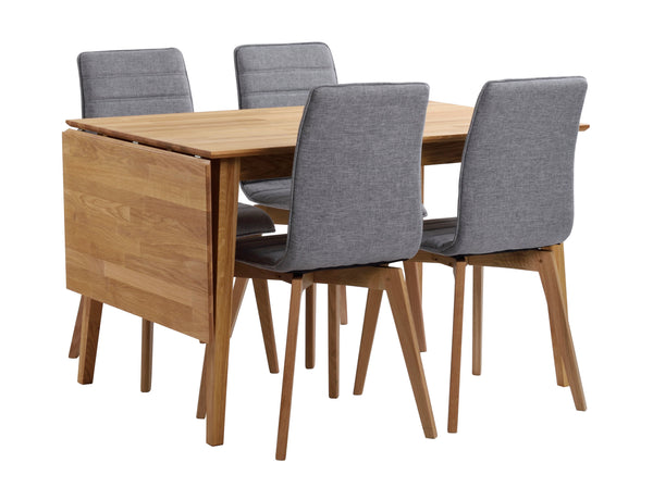 Filippa klaffbord 120+45 ek