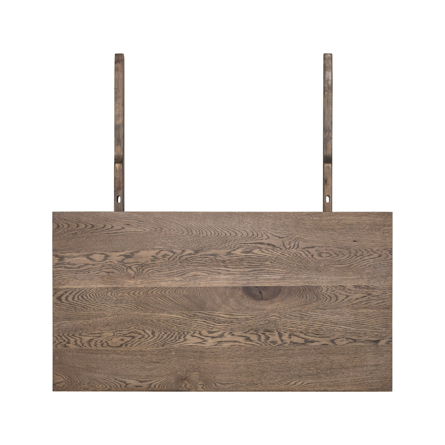 Aki tilläggsskiva 50x95 cm gråbetsad ek