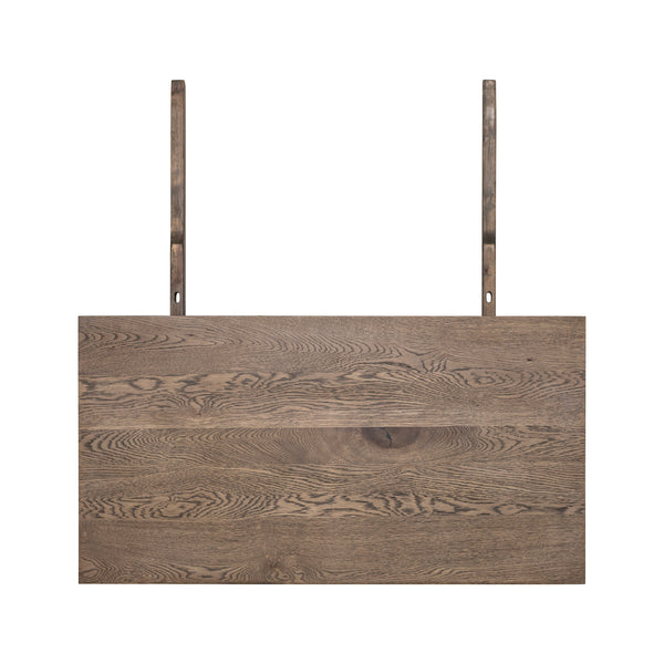 Aki tilläggsskiva 50x95 cm gråbetsad ek