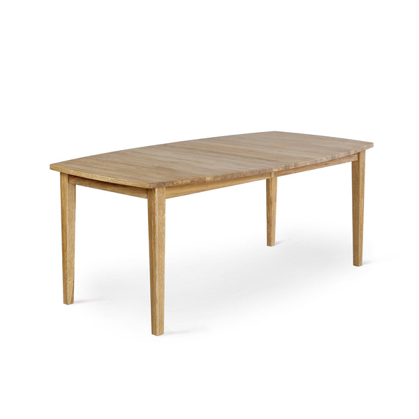 Allegro matbord 186 2 ilägg fanerad oljad ek