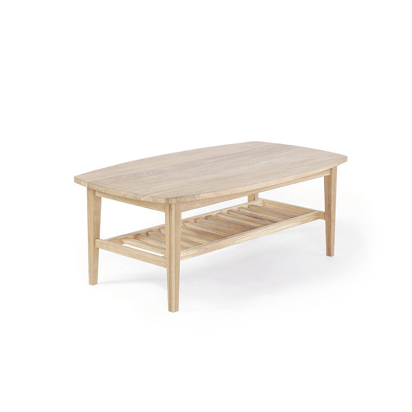 Allegro soffbord vitoljad fanerad ek