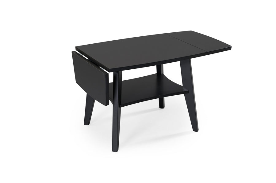 Birdie klaffbord svartbetsad ek 60x50 (100x50) cm