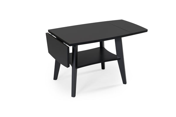 Birdie klaffbord svartbetsad ek 60x50 (100x50) cm