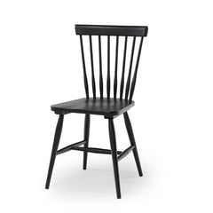 Birka stol svartlack 2-pack