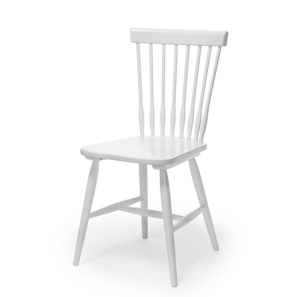 Birka stol vitlack 2-pack