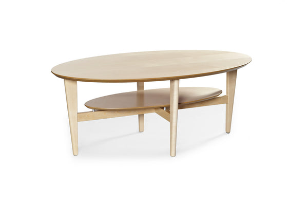 Distans soffbord björk 120x70 cm