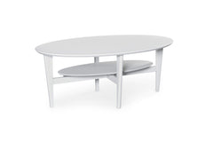 Distans soffbord vitlack 120x70 cm