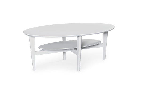 Distans soffbord vitlack 120x70 cm