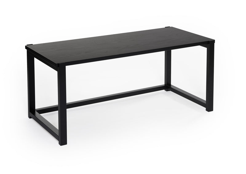 Duo soffbord svartbetsad ek 115x50 cm