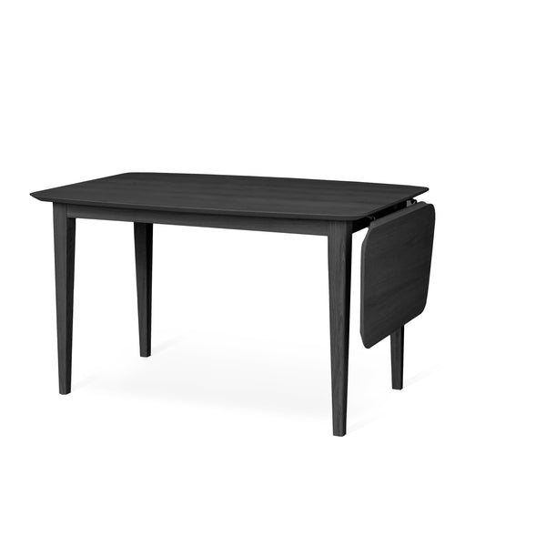 Ella matbord 125x85+40 cm svartbetsad ek