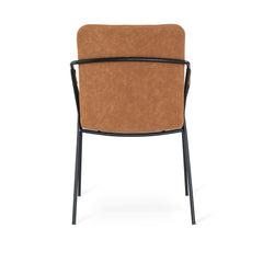 Evo stol cognac PU 2-pack